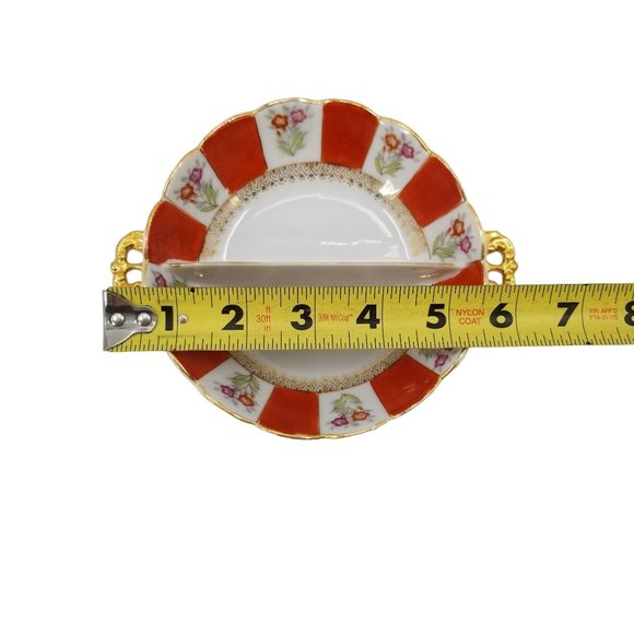 Ucagco China Candy Or Condiment Divided Dish, Occupied Japan - Picture 7 of 8